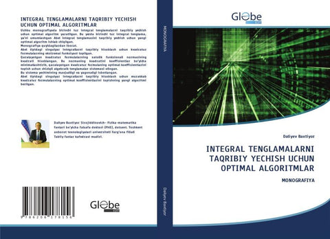 INTEGRAL TENGLAMALARNI TAQRIBIY YECHISH UCHUN OPTIMAL ALGORITMLAR
