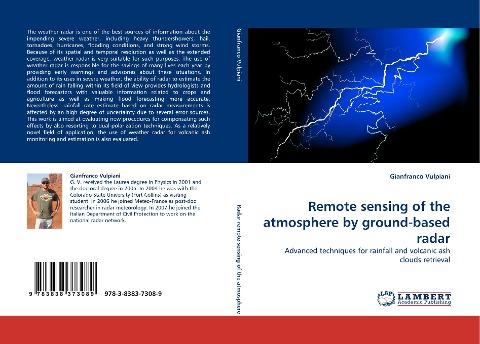 Remote sensing of the atmosphere by ground-based radar