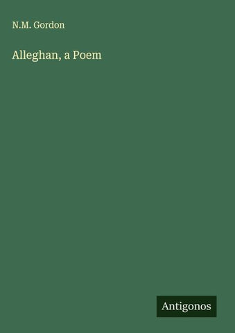 Alleghan, a Poem