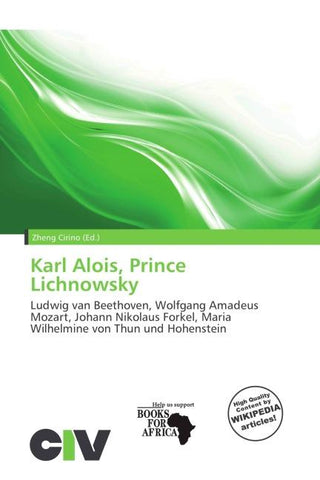 Karl Alois, Prince Lichnowsky