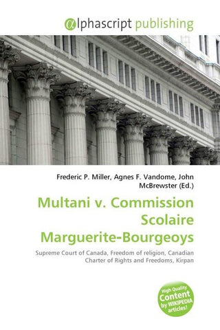 Multani v. Commission Scolaire Marguerite¿Bourgeoys