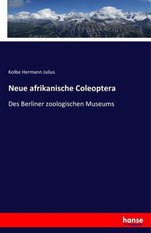 Neue afrikanische Coleoptera