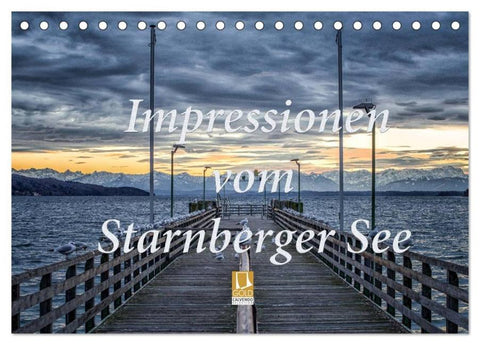 Impressionen vom Starnberger See (Tischkalender 2026 DIN A5 quer), CALVENDO Monatskalender