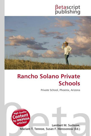 Rancho Solano Private Schools