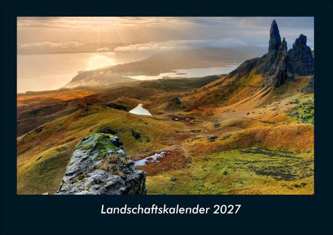 Landschaftskalender 2027 Fotokalender DIN A4