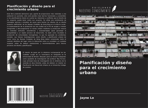 Planificación y diseño para el crecimiento urbano
