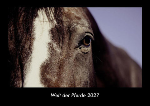 Welt der Pferde 2027 Fotokalender DIN A3