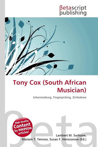 Tony Cox (South African Musician)