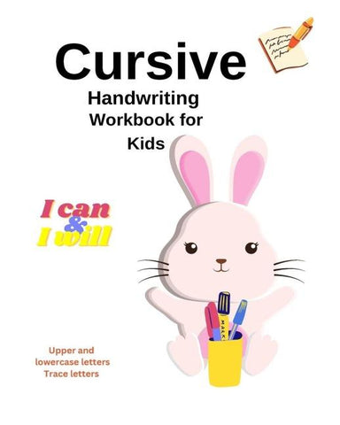 Cursive Handwriting Workbook For Kids