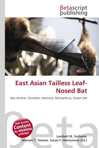 East Asian Tailless Leaf-Nosed Bat