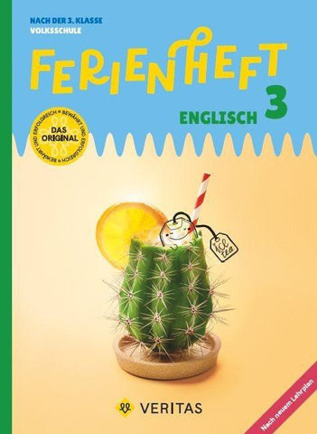 Ferienheft Englisch 3. Klasse Volksschule. Lehrplan 2023
