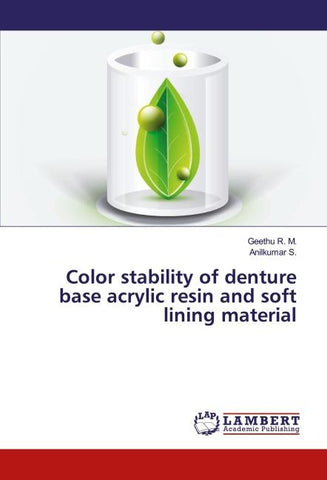 Color stability of denture base acrylic resin and soft lining material