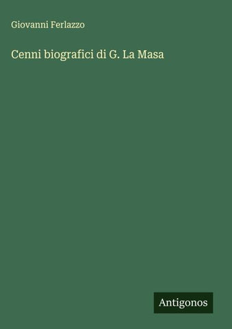 Cenni biografici di G. La Masa