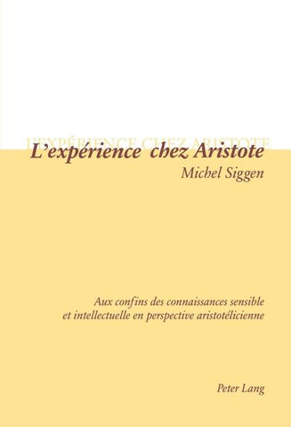 L’expérience chez Aristote