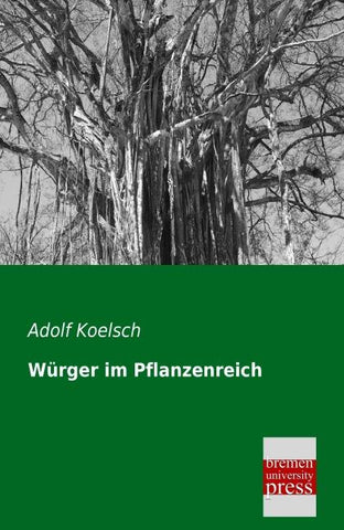Würger im Pflanzenreich