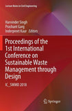Proceedings of the 1st International Conference on Sustainable Waste Management through Design