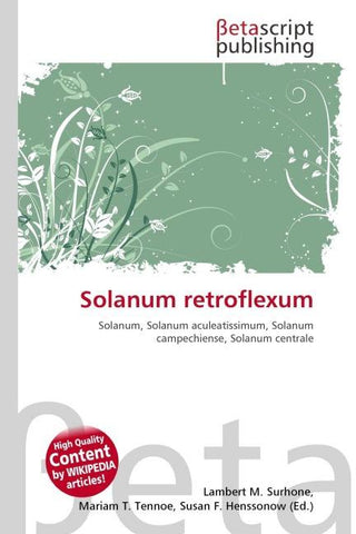 Solanum retroflexum