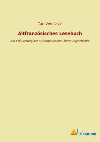 Altfranzösisches Lesebuch