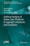 Antitrust Analysis of Online Sales Platforms & Copyright Limitations and Exceptions