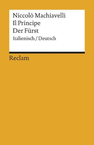 Il Principe /Der Fürst. Italienisch/Deutsch