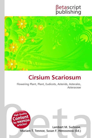 Cirsium Scariosum