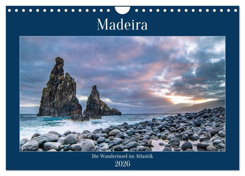 Madeira // Die Wanderinsel im Atlantik (Wandkalender 2026 DIN A4 quer), CALVENDO Monatskalender
