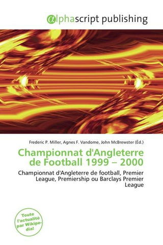Championnat d'Angleterre de Football 1999 - 2000