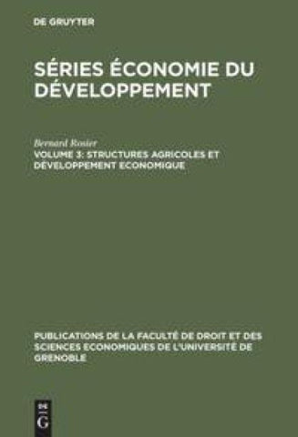 Structures agricoles et développement economique