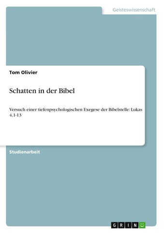 Schatten in der Bibel