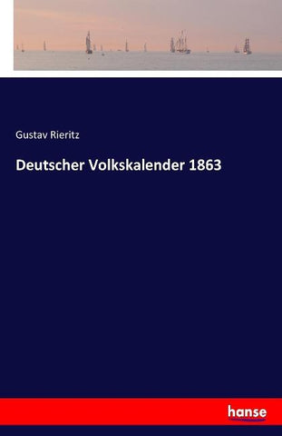 Deutscher Volkskalender 1863