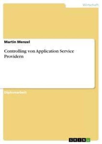 Controlling von Application Service Providern