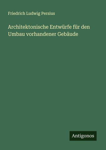 Architektonische Entwürfe für den Umbau vorhandener Gebäude
