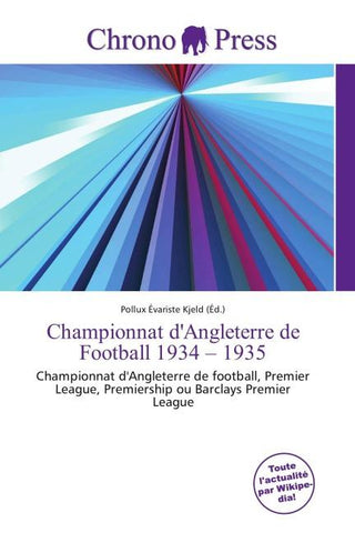 Championnat d'Angleterre de Football 1934 - 1935