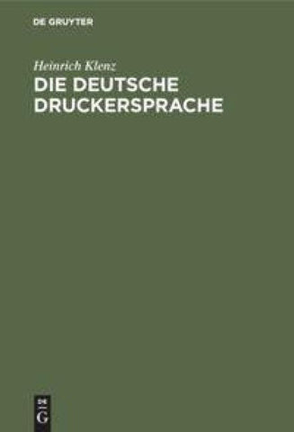 Die deutsche Druckersprache