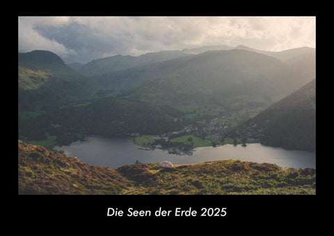 Die Seen der Erde 2025 Fotokalender DIN A3