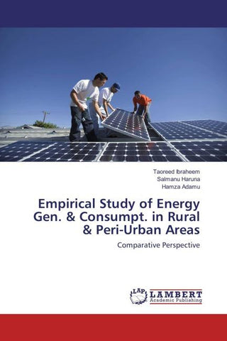 Empirical Study of Energy Gen. & Consumpt. in Rural & Peri-Urban Areas