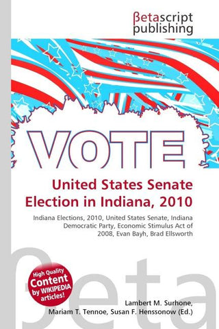 United States Senate Election in Indiana, 2010