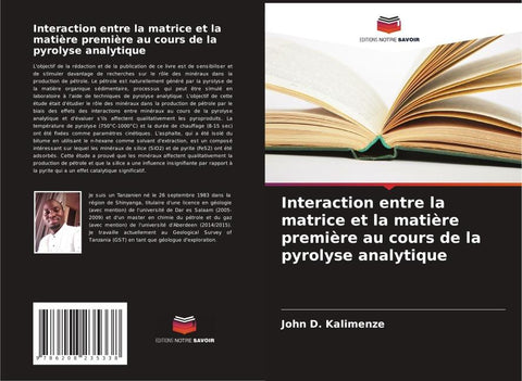 Interaction entre la matrice et la matière première au cours de la pyrolyse analytique