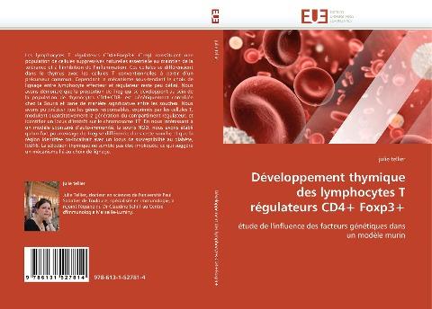 Développement thymique des lymphocytes T régulateurs CD4+ Foxp3+