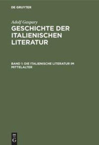 Die italienische Literatur im Mittelalter