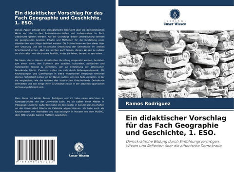 Ein didaktischer Vorschlag für das Fach Geographie und Geschichte, 1. ESO.