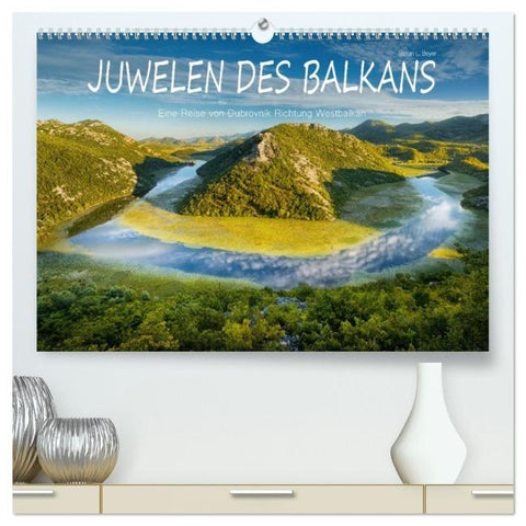 Juwelen des Balkans (hochwertiger Premium Wandkalender 2026 DIN A2 quer), Kunstdruck in Hochglanz