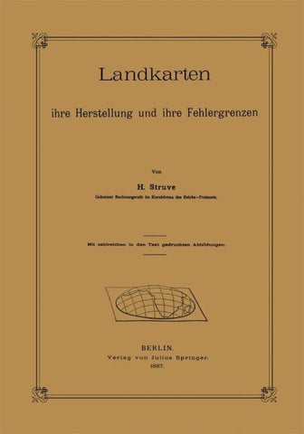 Landkarten ihre Herstellung und ihre Fehlergrenzen