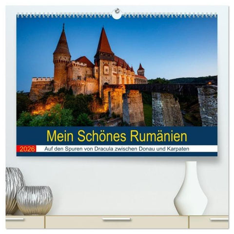 Mein Schönes Rumänien (hochwertiger Premium Wandkalender 2026 DIN A2 quer), Kunstdruck in Hochglanz