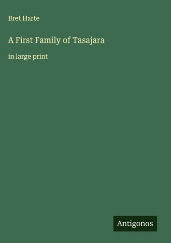A First Family of Tasajara