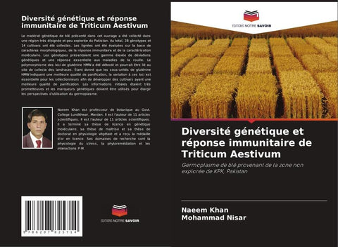 Diversité génétique et réponse immunitaire de Triticum Aestivum