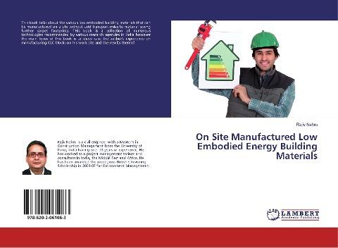 On Site Manufactured Low Embodied Energy Building Materials