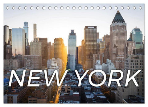 Traumstadt New York (Tischkalender 2026 DIN A5 quer), CALVENDO Monatskalender