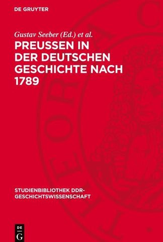Preußen in der deutschen Geschichte nach 1789