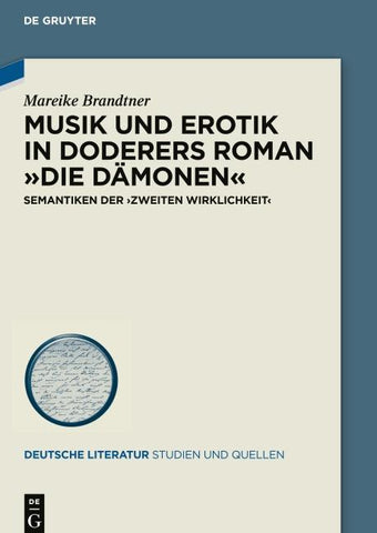 Musik und Erotik in Doderers Roman »Die Dämonen«